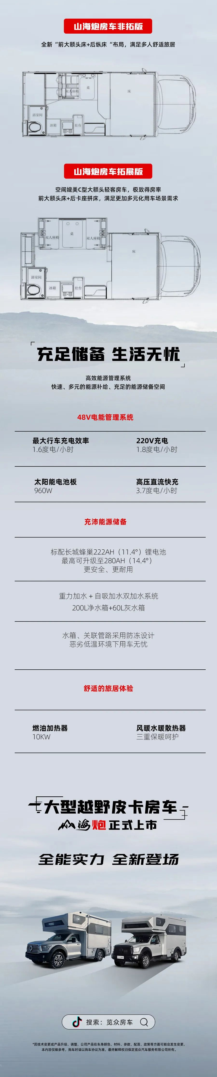 55.8 萬起，山海炮房車正式上市！